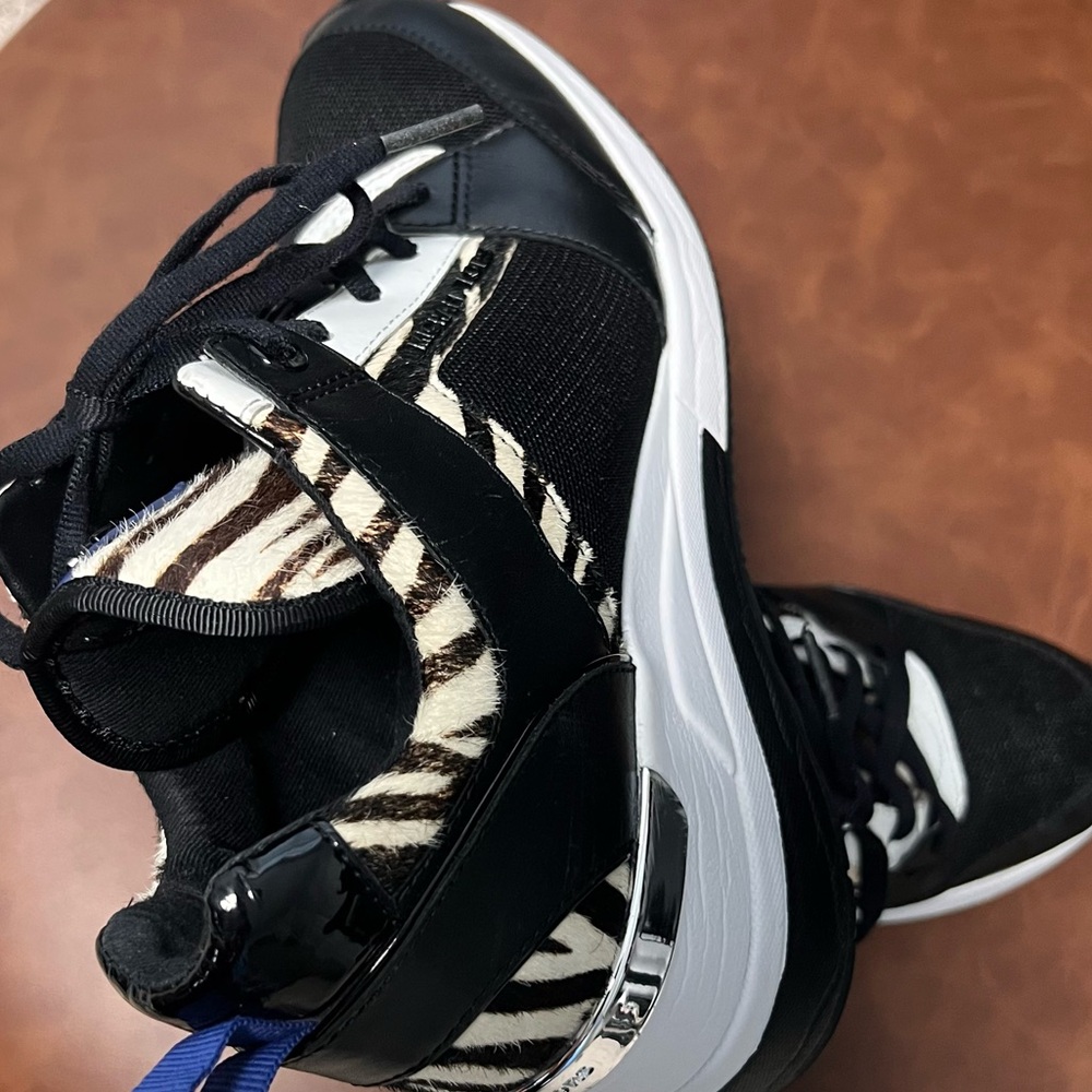 Michael Kors Georgie zebra Trainers platform